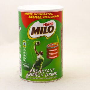 A can of milo breakfast energy drink.